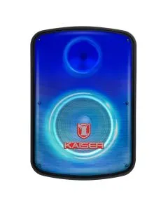 Bafle de 15” 25,000 W PMPO, micrófono, tripié y control