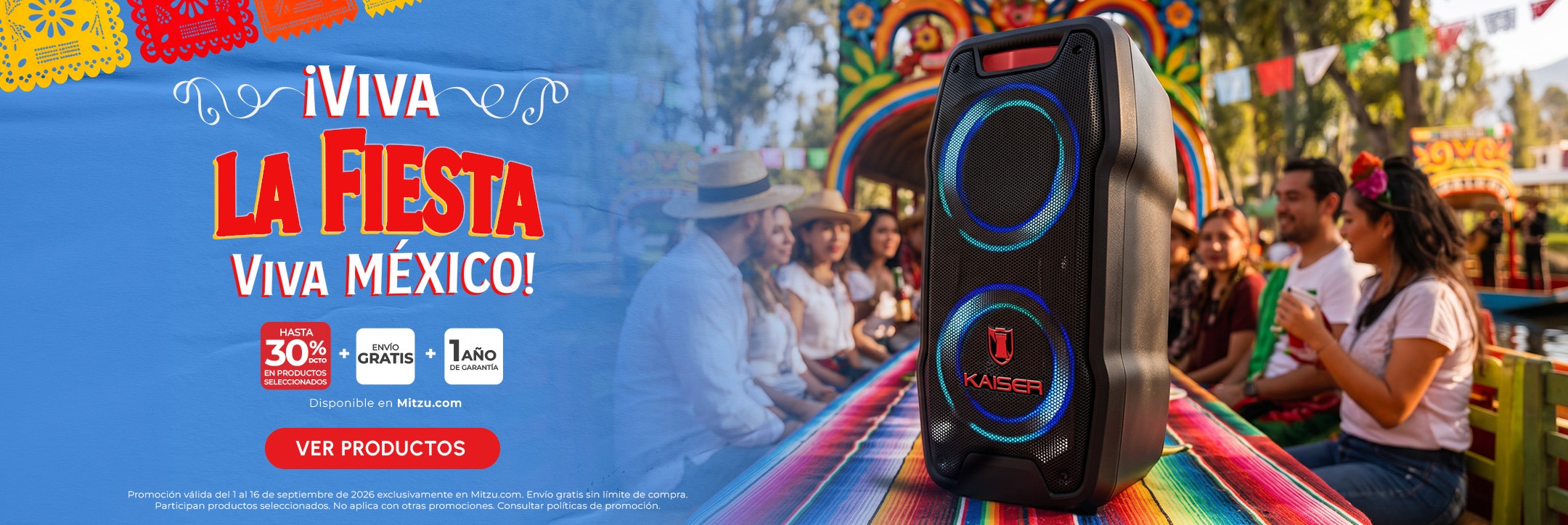 &iexcl;Viva la fiesta, viva M&eacute;xico!